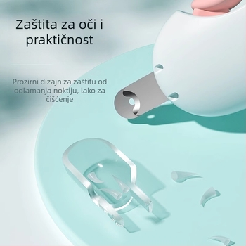 Klešta za nokte mačaka i zečeva s podešavajućim kružnim otvorom, Gravity Pusher mehanizam, za početnike