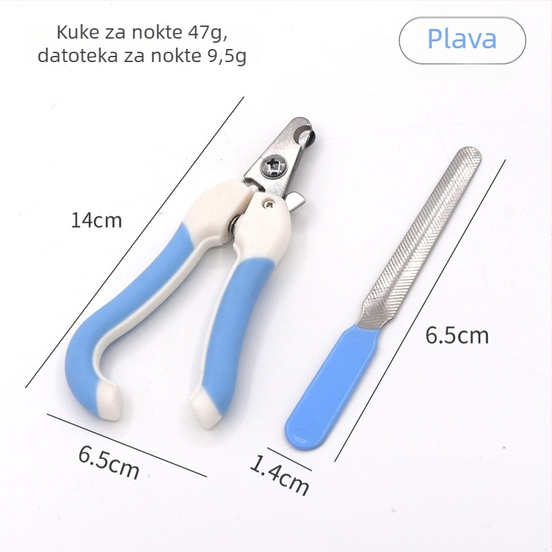 Kliješta za nokte kućnih ljubimaca - nehrđajući čelik, višestruka funkcija, Diffuse marka, za pse i mačke