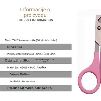 Klešta za nokte mačaka i papige – alat za njegu noktiju