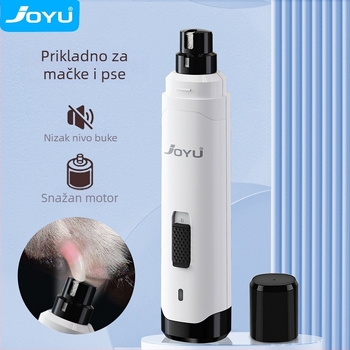 Joyu Električni brusitelj za nokte kućnih ljubimaca – visoka snaga, automatski, USB punjiv, za pse i mačke
