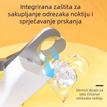 Kombinirani alat za njegu noktiju kućnih ljubimaca – brušenje i rezanje noktiju za mačke i pse