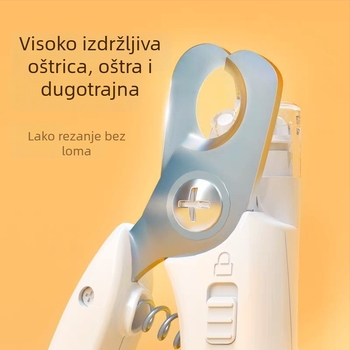 Kombinirani alat za njegu noktiju kućnih ljubimaca – brušenje i rezanje noktiju za mačke i pse