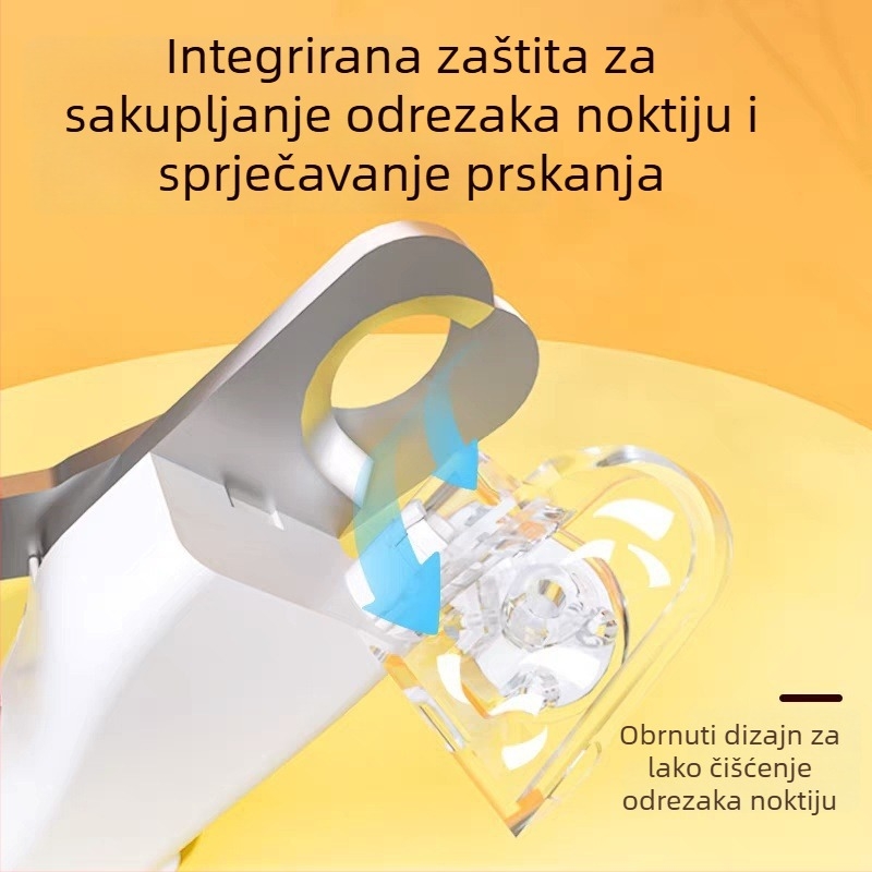 Kombinirani alat za njegu noktiju kućnih ljubimaca – brušenje i rezanje noktiju za mačke i pse