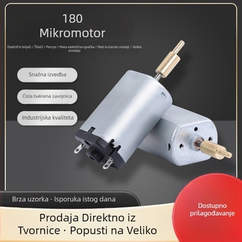 Baochi mikro DC motor s četkicama – DC do 36V, učinkovitost 65,3%