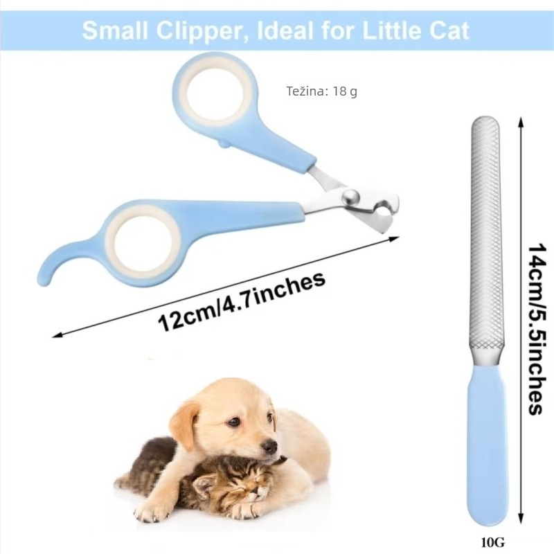 Kliješta za nokte za mačke i pse — Nije uvezeno; Bez licenciranih privatnih marki; Pogodno za mačke i pse; Mogućnost pakiranja