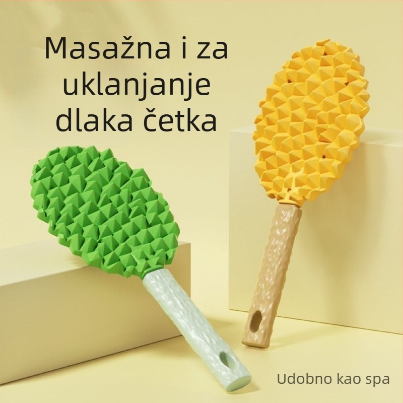 Četka za njegu kućnih ljubimaca - dvostrani Durian masažni češalj, za mačke i pse, uklanjanje dlaka i čišćenje, materijal PP