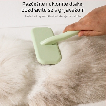 Četka za njegu psa sa zračnim jastukom i igličastim dizajnom – ABS materijal