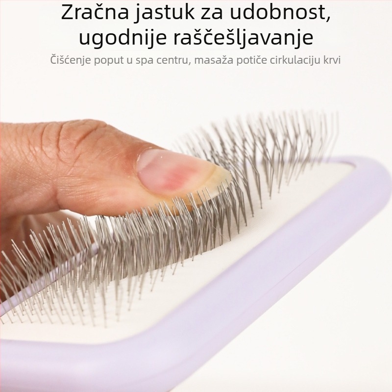 Četka za njegu psa sa zračnim jastukom i igličastim dizajnom – ABS materijal