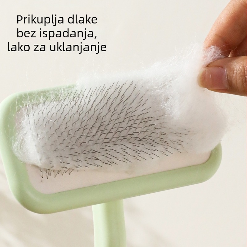 Četka za njegu psa sa zračnim jastukom i igličastim dizajnom – ABS materijal