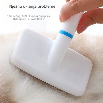 Četka za mačke s iglama od nehrđajućeg čelika za uklanjanje labave dlake