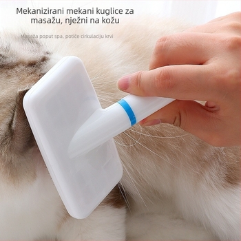 Četka za mačke s iglama od nehrđajućeg čelika za uklanjanje labave dlake