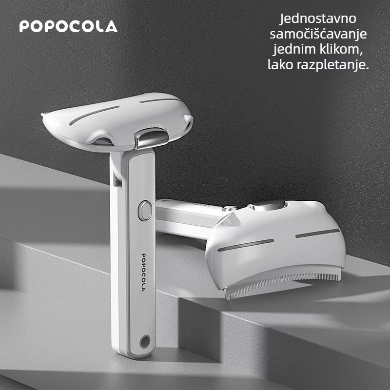 POPO Češalj za mačke — Uklanjanje slobodne dlake i čvorova, Detangling, ABS materijal