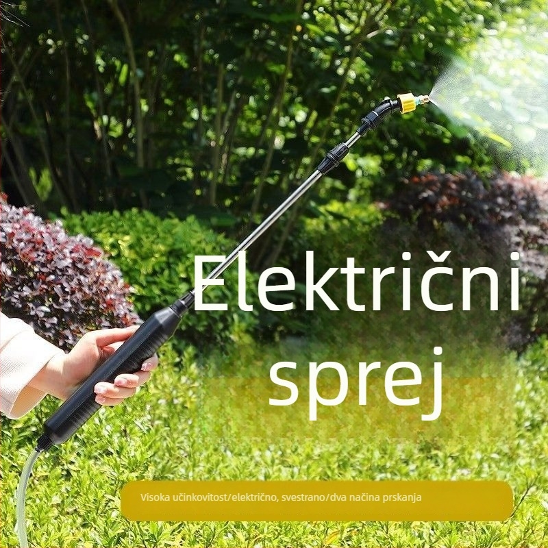 Električni raspršivač za zalijevanje, plastični, punjivi raspršivač pištolj, dezinfekcija i raspršivanje biljaka