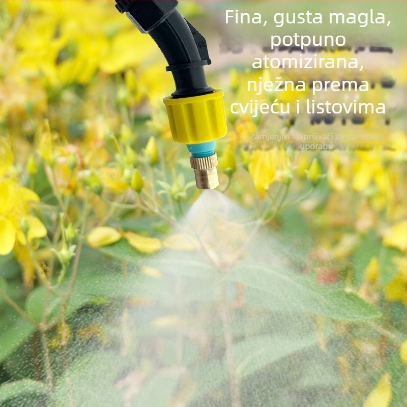 Električni raspršivač za zalijevanje, plastični, punjivi raspršivač pištolj, dezinfekcija i raspršivanje biljaka