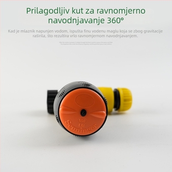 Mlaznica za navodnjavanje, PP materijal, Keyu spray irrigation, kapacitet 550, 0-360° podesivo, za kućnu hortikulturu i poljoprivrednu proizvodnju