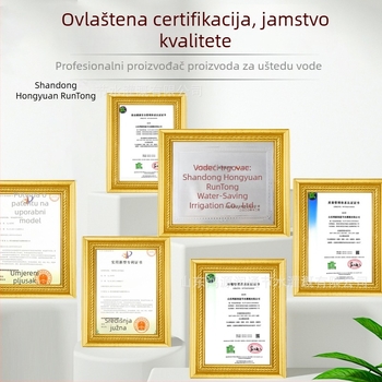 Poljoprivredna traka za navodnjavanje s mikroprskanjem za vrt i polja — visok protok vode, dugi domet raspršivanja, široko pokrivanje