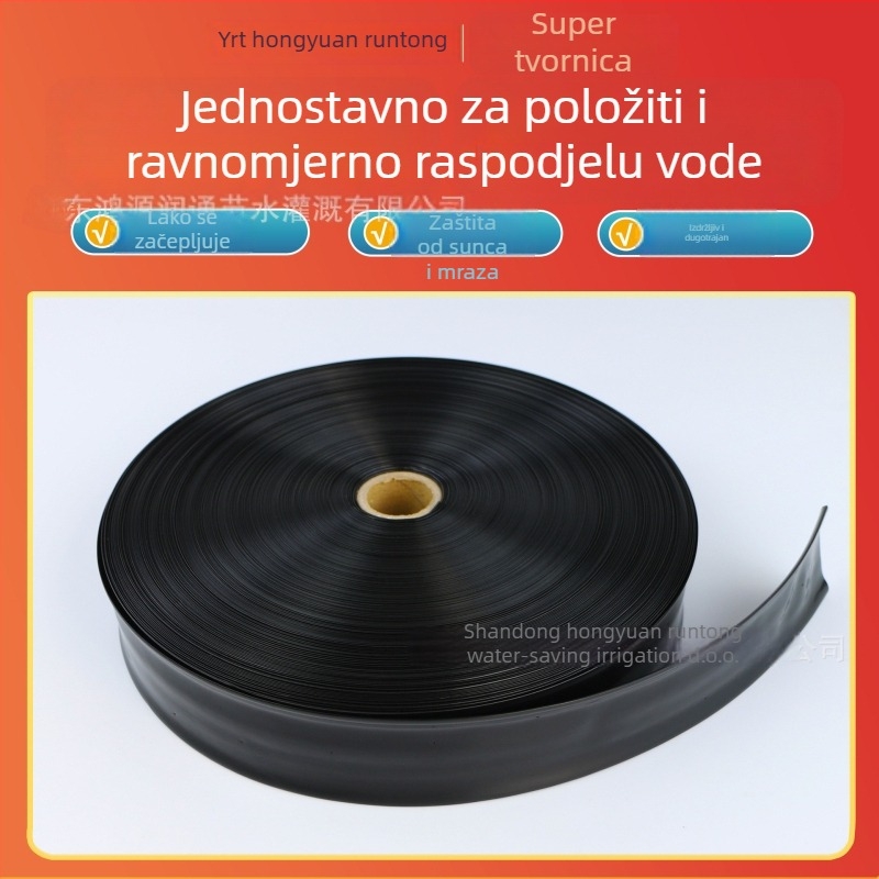 Poljoprivredna traka za navodnjavanje s mikroprskanjem za vrt i polja — visok protok vode, dugi domet raspršivanja, široko pokrivanje