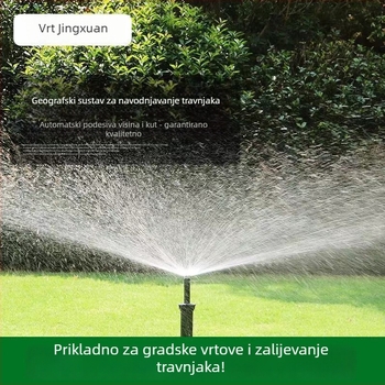 Automatski teleskopni podzemni raspršivač za navodnjavanje, s navojnim spojem