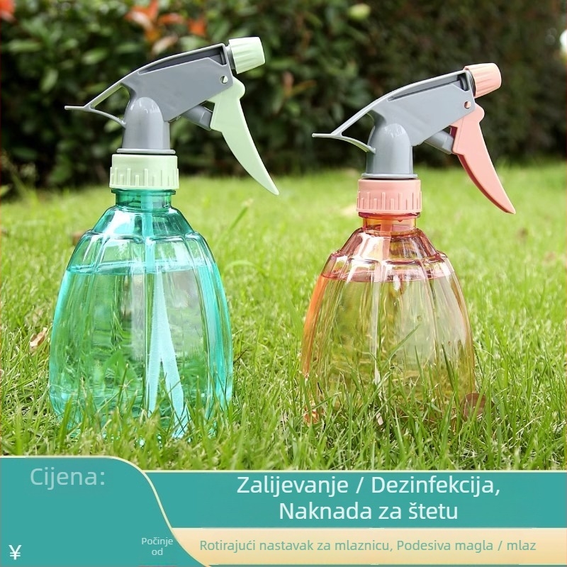 Plastična zalijevka za kućne bilje, kapacitet 500 ml, praktična sprej boca