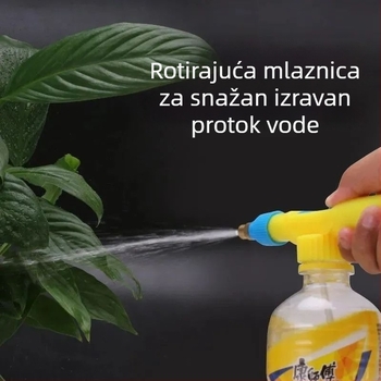 Plastična kanta za zalijevanje s raspršivačem — ručni raspršivač za kućno vrtlarstvo i javne zelene površine