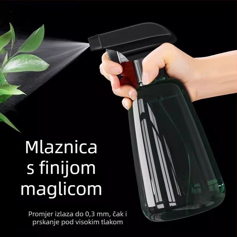 Ručna posuda za raspršivanje s finom maglom za čišćenje, njegu kose, zalijevanje biljaka i čišćenje stakala prozora