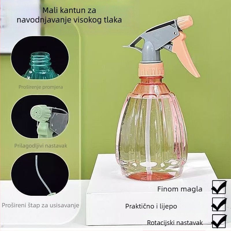 Plastična kanvica za zalijevanje, 500 ml, za kućno vrtlarstvo