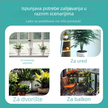 Sustav kapalnog navodnjavanja – automatsko inteligentno navodnjavanje, ABS materijal, brend Garden gardener, za kućno vrtlarstvo