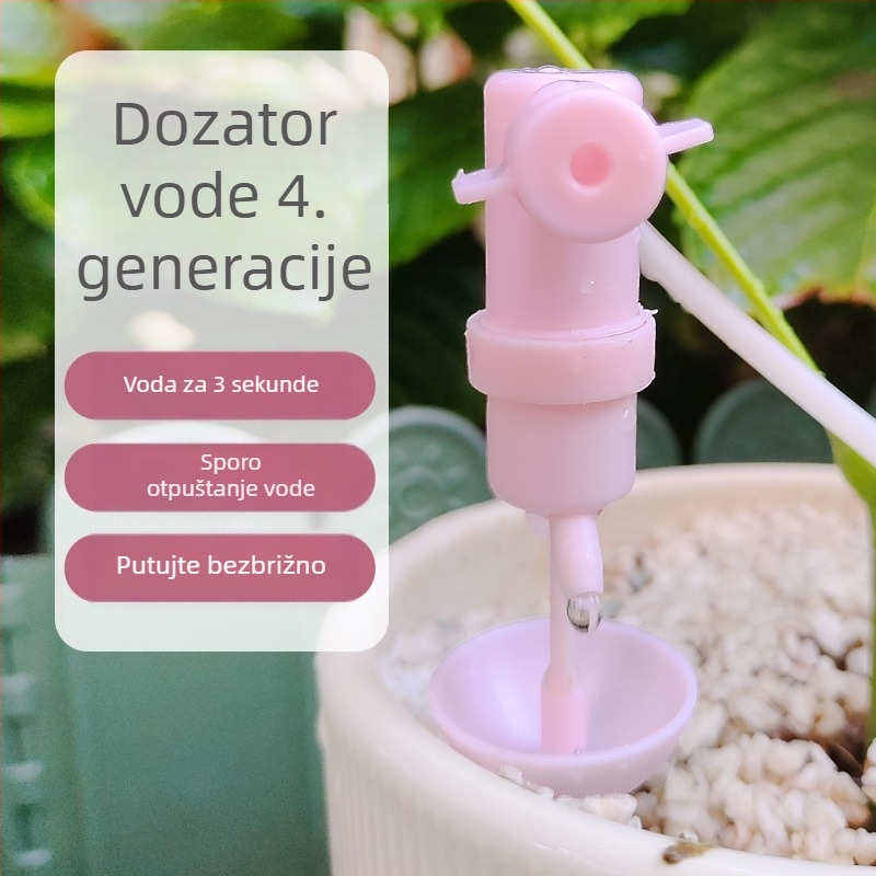 Patentirani automatski sustav za kapljično navodnjavanje biljaka, mjesec dana udaljeno od kuće