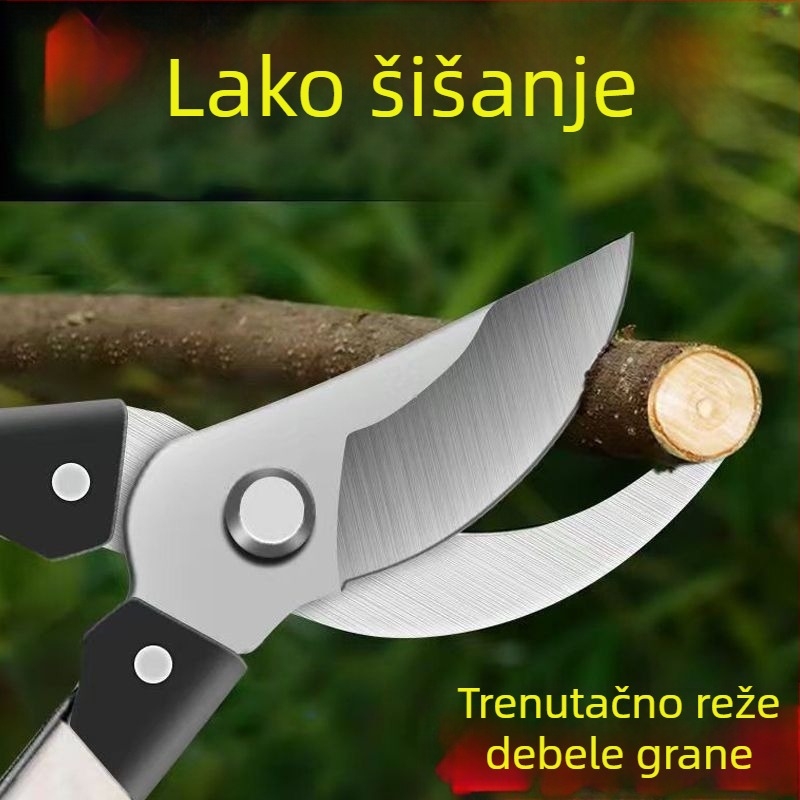 Škarice za podrezivanje grana · Nehrđajući čelik · Uvoz: Ne · Brend: Drugo (Materijal: Nehrđajući čelik; Tip: Škarice za podrezivanje grana; Uvoz: Ne; Brend: Drugo)