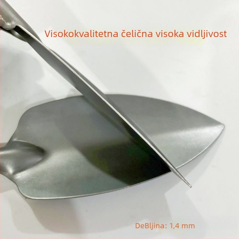 Željezna lopata za istraživanje za vanjsku upotrebu - neimportirana, bez marke