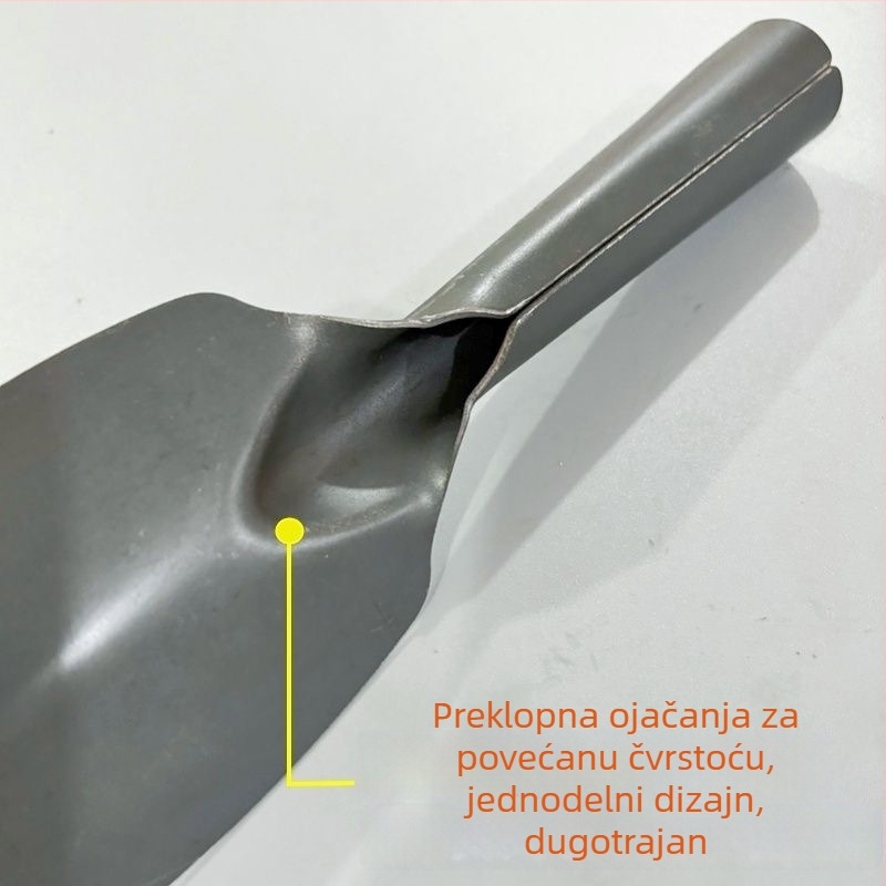 Željezna lopata za istraživanje za vanjsku upotrebu - neimportirana, bez marke