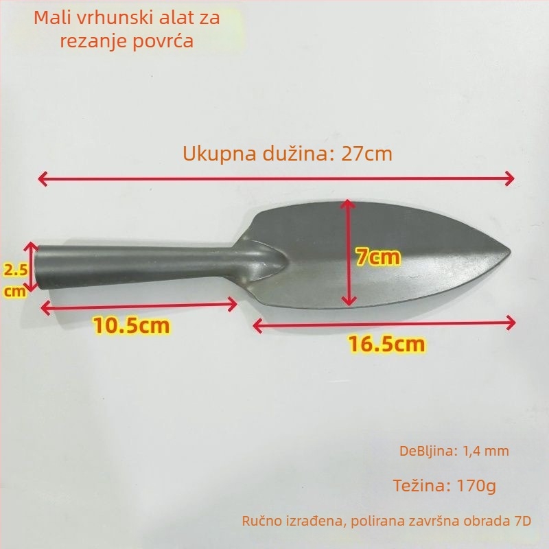 Željezna lopata za istraživanje za vanjsku upotrebu - neimportirana, bez marke