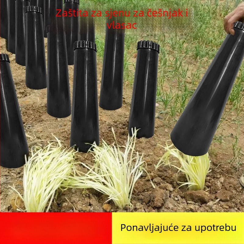 Trokomponentni set: kapac sunčane zaštite za balkon uzgoj češnjaka s kompletnim setom za sadnju (Materijal: Drugo; Marka: Drugo; Uvoz: Ne; Primjenjivo: Balkon)
