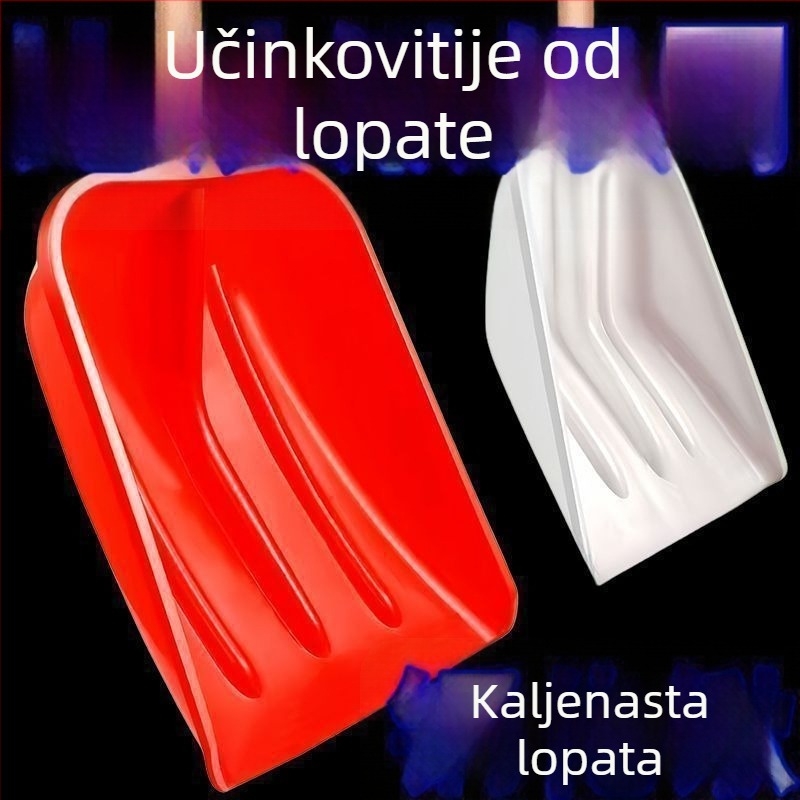 Plastična lopata, debeli i otporna na trošenje, za poljoprivredu, čišćenje snijega i berbu žitarica