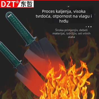 Set malih vrtnih lopatica za kućnu uporabu – kompaktno, DZT brenda, prilagodljivo