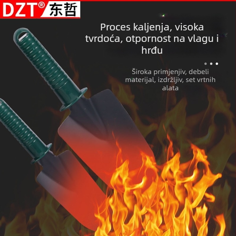 Set malih vrtnih lopatica za kućnu uporabu – kompaktno, DZT brenda, prilagodljivo