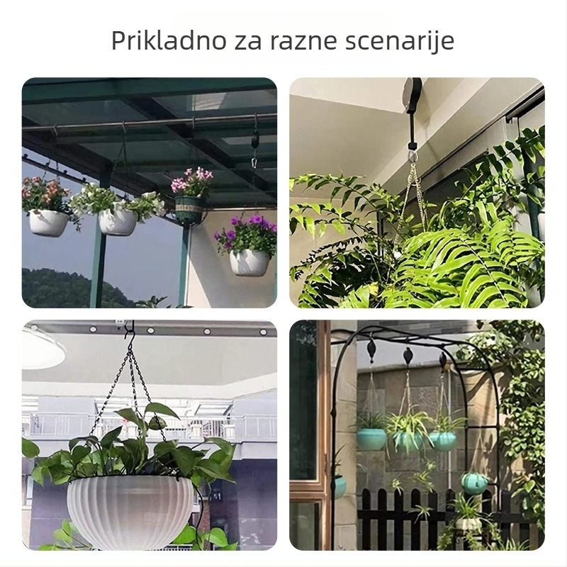 Vrtni kuka, plastični materijal; Enjoy brend, ovlaštena privatna marka; za kućno vrtlarstvo.