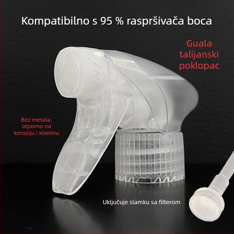 Gualagaller pjenasti raspršivač boca s rotacijskom mlaznicom — plastična, ručni pritisak