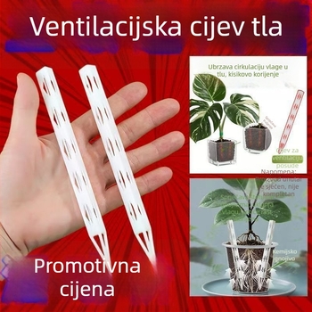 Plastični spacer za posudu s ventilacijskom cijevi, dišući korijen, donja proširenja za cvijeće i bonsaje, podesiv izlaz vode