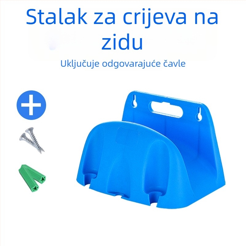 Zidni držač za vodovodne cijevi za vrt i pranje automobila, 0.24 kg