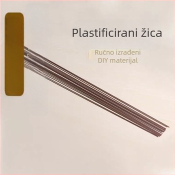 Vrtni ukrasni element za leptirovu orhideju – potpora štapić od plastificirane željezne žice