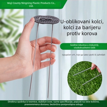 U-oblikovani klinovi za mulč foliju, staklenik i vrt