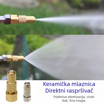 Vrtni raspršivač visokog tlaka, ručni/električni/benzin, tijelo od mangan čelika, podešavanje daljine/blizu raspršivanja, za voćke i vrt