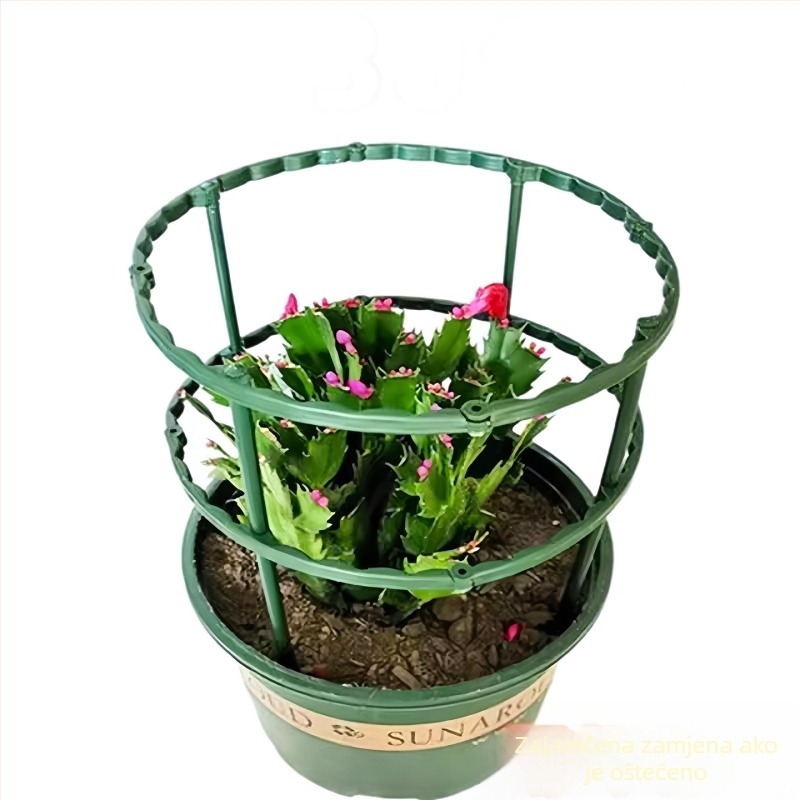 Unutarnji stalak za orhideje, univerzalni tip za Cymbidium orhideje, stalak za zaštitu lotus listova, vrtni trodijelni set