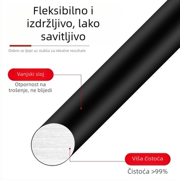 Aluminijski alat za oblikovanje žice za bonsaie i biljke – vrtni komplet od tri dijela