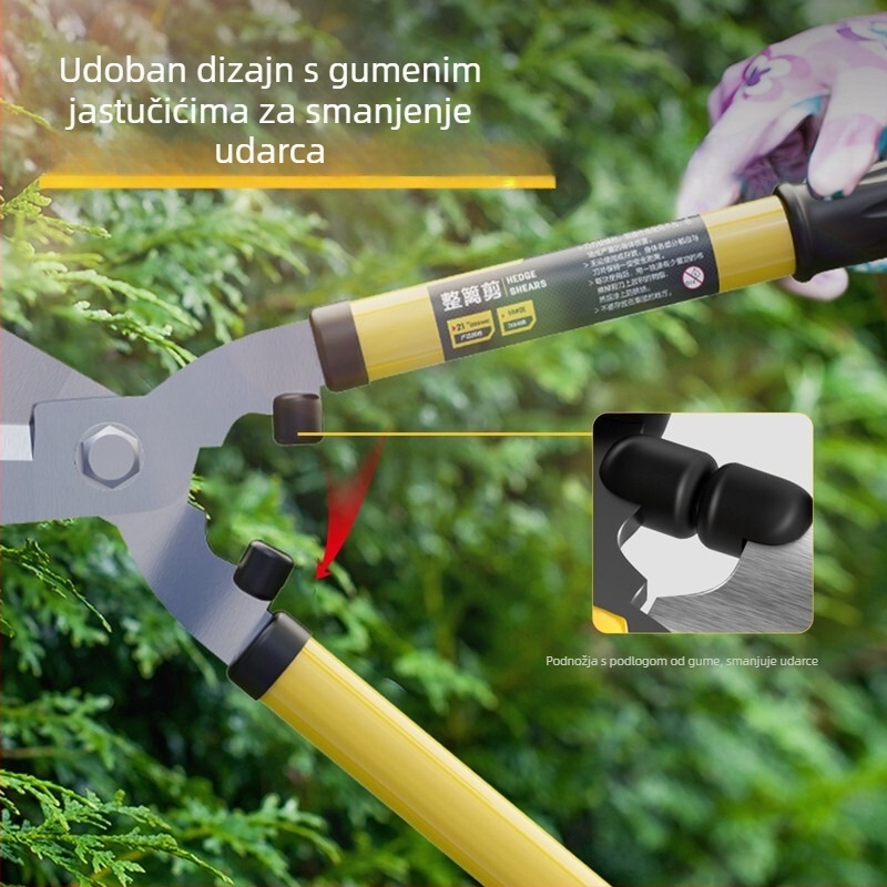Vrtne škare za podrezivanje – debele i čvrste, za voćna stabla, cvijeće i rasadnike