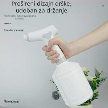 Punjiva električna ručna prskalica, 1 L, navodnjavanje vrta, visokotlačni raspršivač