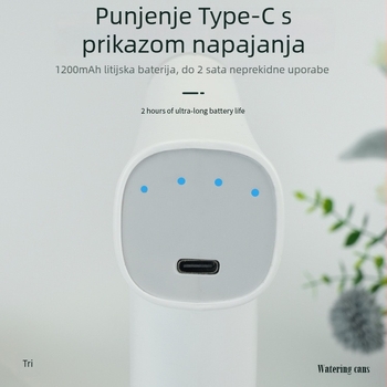 Punjiva električna ručna prskalica, 1 L, navodnjavanje vrta, visokotlačni raspršivač