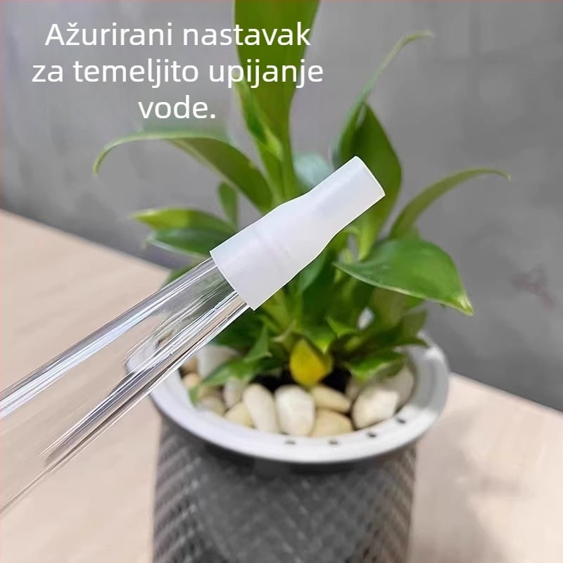 Vrtni alat za vađenje vode s usisnom cijevi i kapljaćom cijevi za posudu s cvijećem — bez marke, materijal: drugi, uvoz: ne