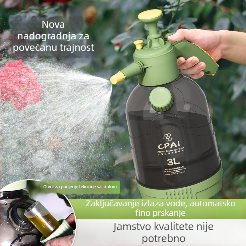 Kyushu Garden plastična kanta za zalijevanje s raspršivačem za vrt – zalijevanje cvijeća; Materijal: plastika; Tip: kanta za vodu / raspršivač; Marka: Kyushu Garden; Primjena: vrtlarstvo, zalijevanje cvijeća